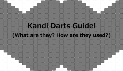 Explaining darts in kandi patterns