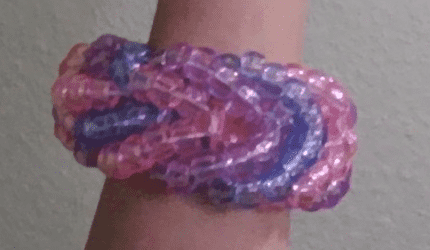 Fishtail cuff tutorial
