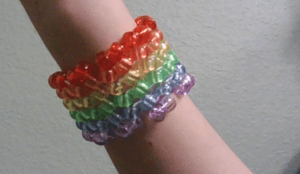 Herringbone cuff