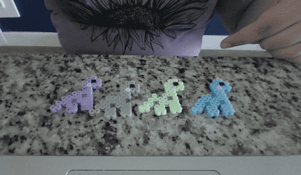 how 2 make a peler bead DINO (for your dino army)