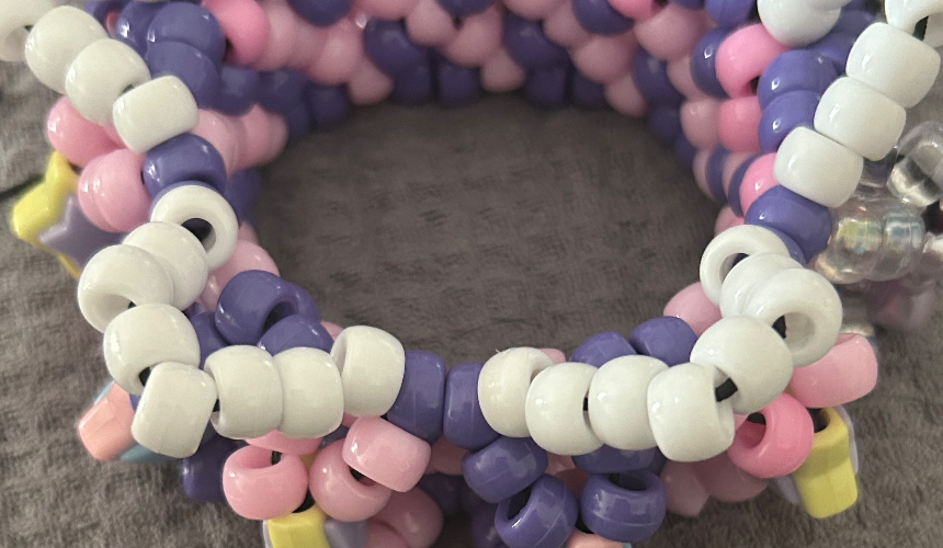 how to add kandi lace onto X BASE! Tutorial Image