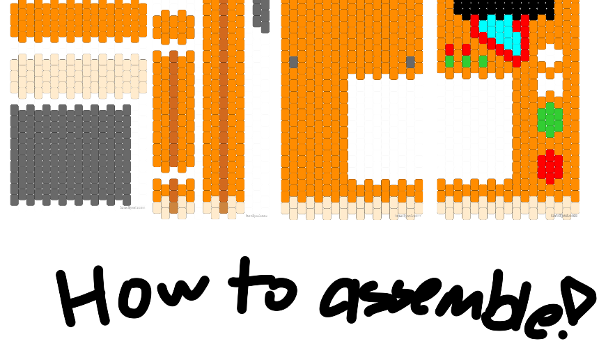 How to assemble my Faz-Wrench pattern!! Tutorial Image