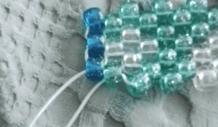 How to do a peyote stitch (But a lot more easy)