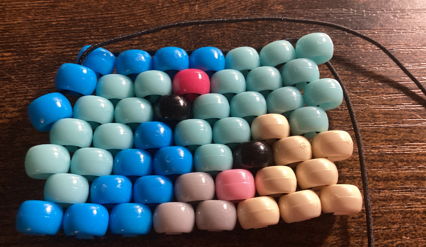 How to do an odd peyote stitch Tutorial Image