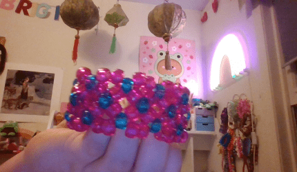 How to Make a Basic 1x X-base Kandi Cuff