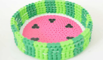 How to make a cute watermelon storage cup!