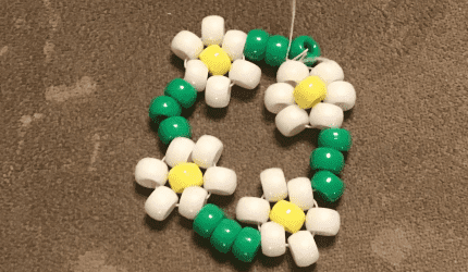 How to make a daisy flower charm