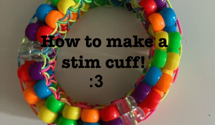 How to make a double ladder stim cuff! :D
