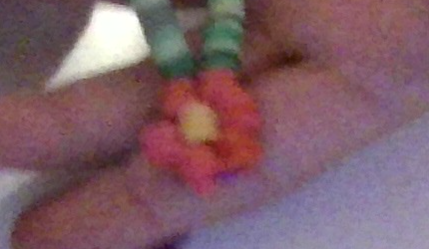 how to make a kandi flower but out of clay beads!! Tutorial Image