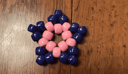 How to make a Kandi star