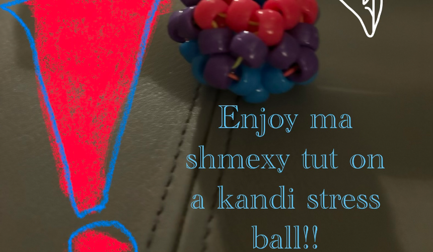 how to make a KANDI STRESS BALL! Tutorial Image