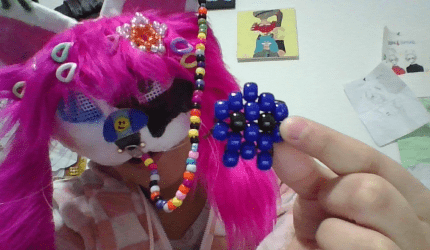 how to make a little skull charm!