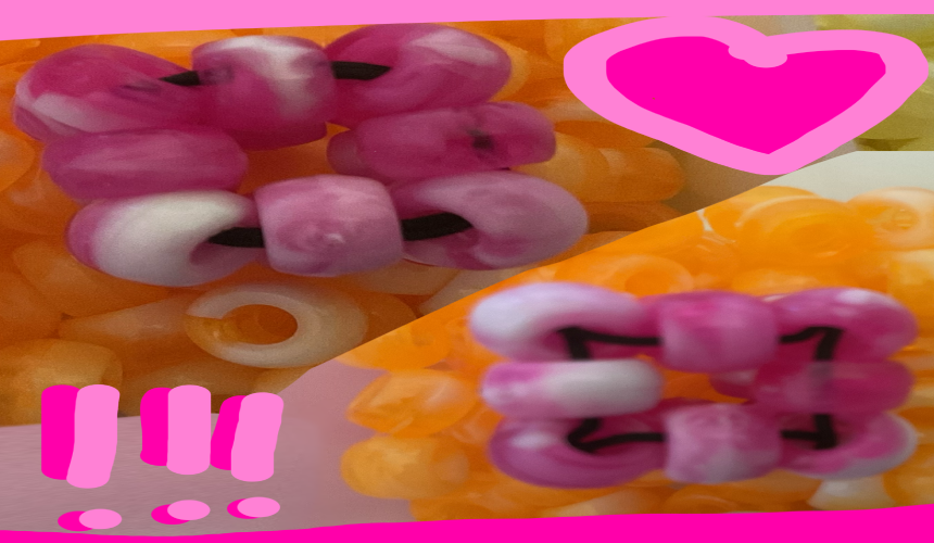 How to make a mini 3d kandi square Tutorial Image
