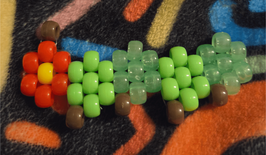How to make a mini hungry catapillar charm :D Tutorial Image