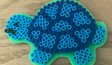 How to make a really easy blue turtle!!