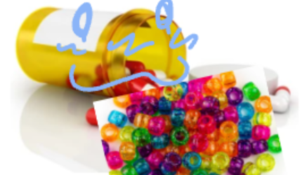 how to make lil kandi pills!!