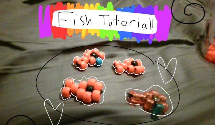 how to make little fishies Tutorial Image