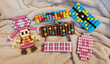 How to Make Straight Ladder Stitch Rows