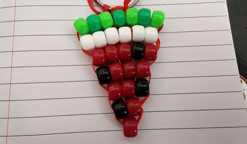 How to make Watermelon Charm Tutorial Image