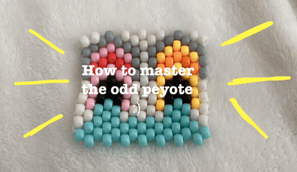 How to master the odd peyote stitch
