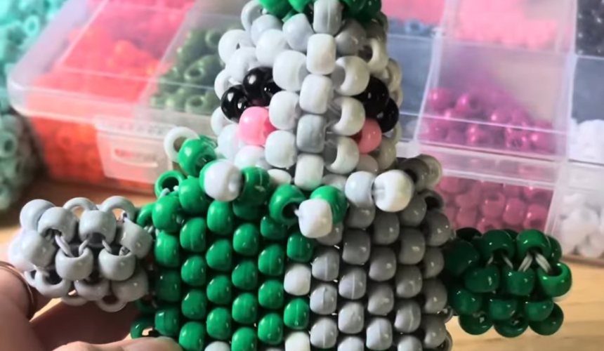 Kandi clown pt. 4 attaching head to body Tutorial Image
