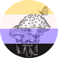Profile Picture - nonbinarymushroom